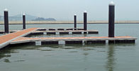 Marina Aluminum Alloy Floating Finger Dock Customized Size For Yacht Boat Ship Berth