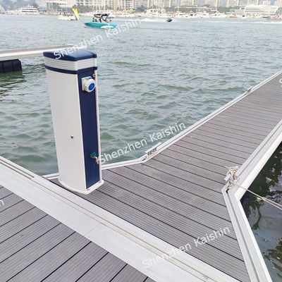 Custom Aluminum Finger Dock for Marinas with Anti-Slip Surface