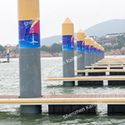 Customizable Aluminum Alloy Floating Docks For High-Standard Requirements Marina Pontoon Bridge