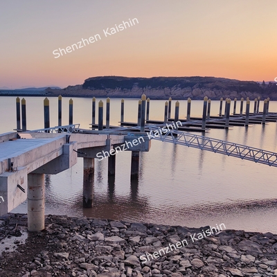 Waterproof Aluminum Floating Docks Marine Grade Jet Ski Pontoon