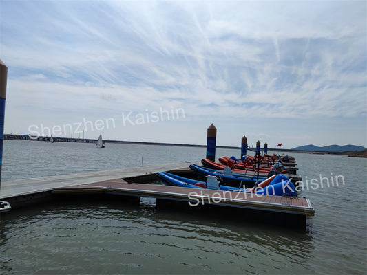 Aluminium Marine Floating Dock Rubber Fender HDPE Floats Finger Dock