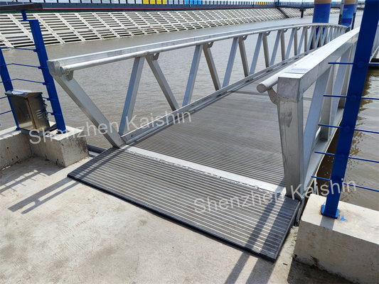 Aluminium Marine Floating Dock Rubber Fender HDPE Floats Finger Dock