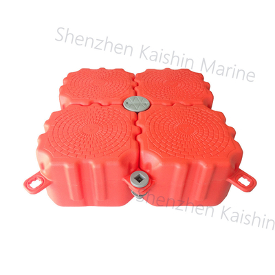 Orange / Blue / Grey / Black HDPE Floating Cube Easy Installation Corrosion Resistance